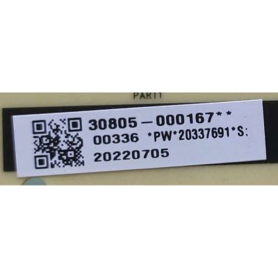 FUENTE DE PODER PARA TV TCL / NUMERO DE PARTE 30805-000167 / 40-P30XWL-PWB1ZG / 11601-500060 / 20220705 / 20337691 / DISPLAY ST5461D18-2 VER.2.1 / MODELO 55S555	 - Imagen 4